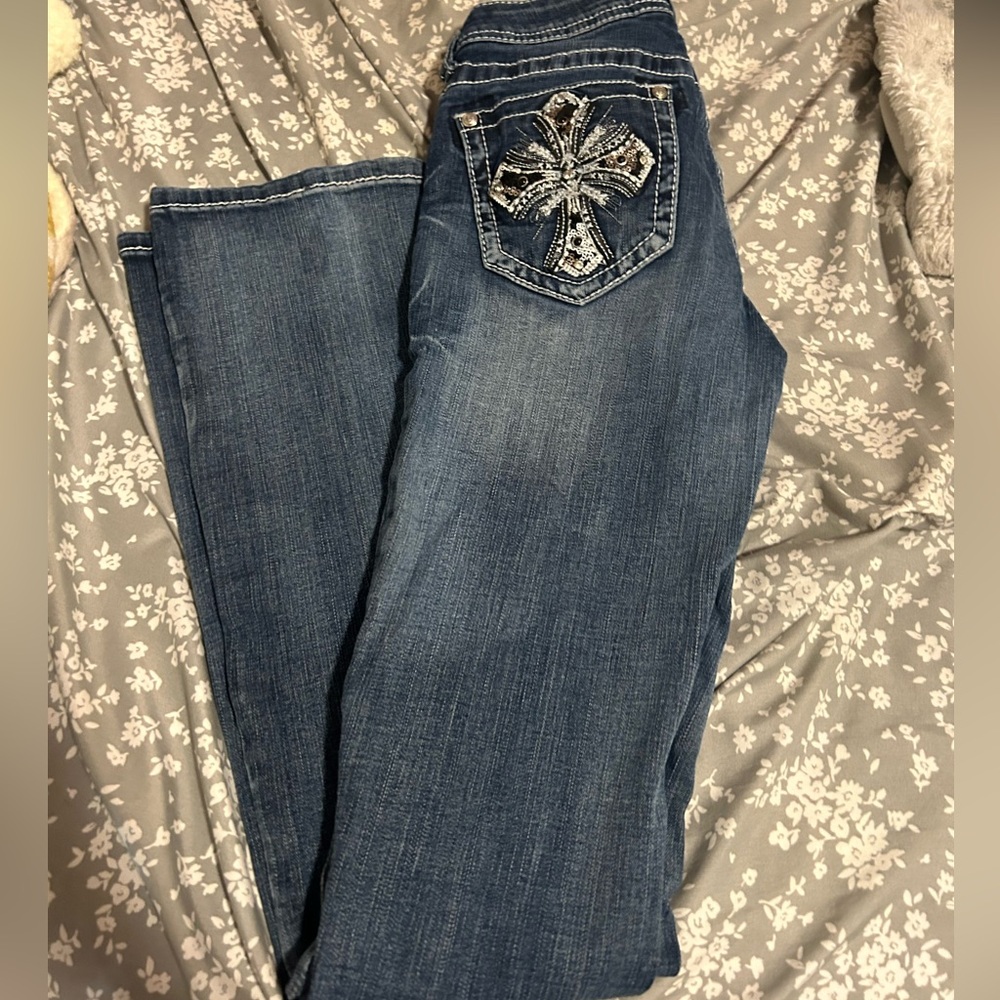 gently worn grace jeans